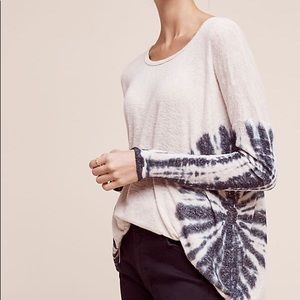 Athropologie Tie-Dye Long Sleeved shirt